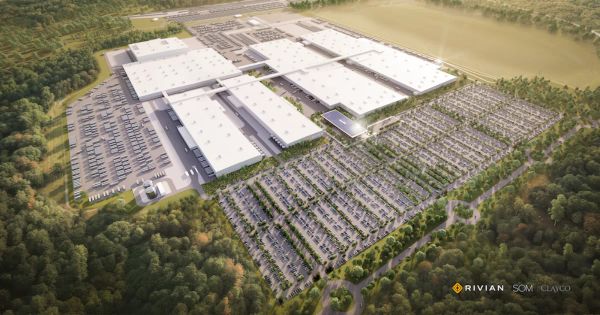 Cosmico - Rivian breaks ground on $5 billion Georgia EV plant despite setbacks