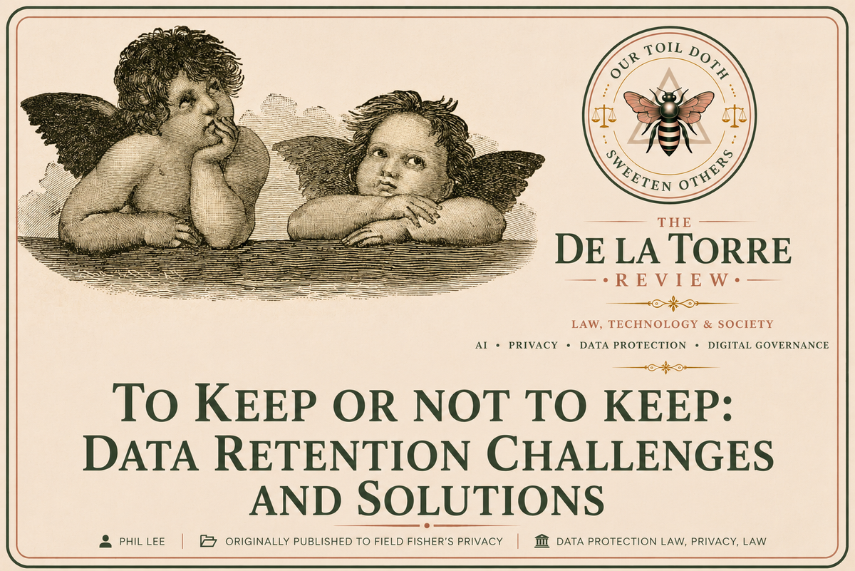 To keep or not to keep: Data retention challenges and solutions