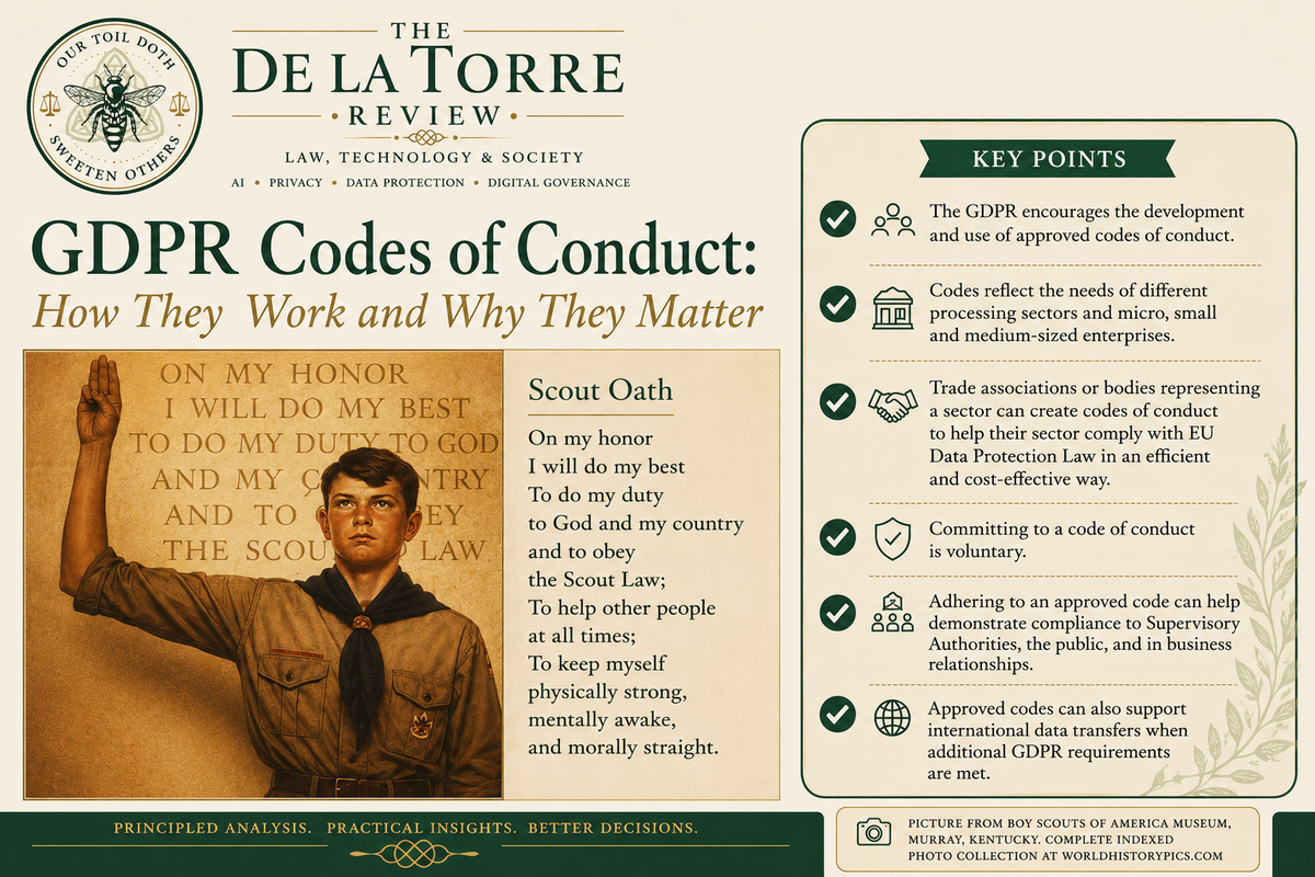 GDPR Codes of Conduct: How They Work and Why They Matter