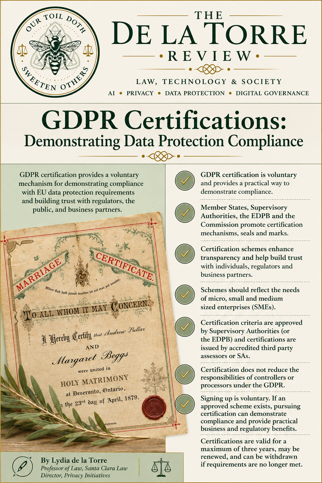 GDPR Certifications: Demonstrating Data Protection Compliance