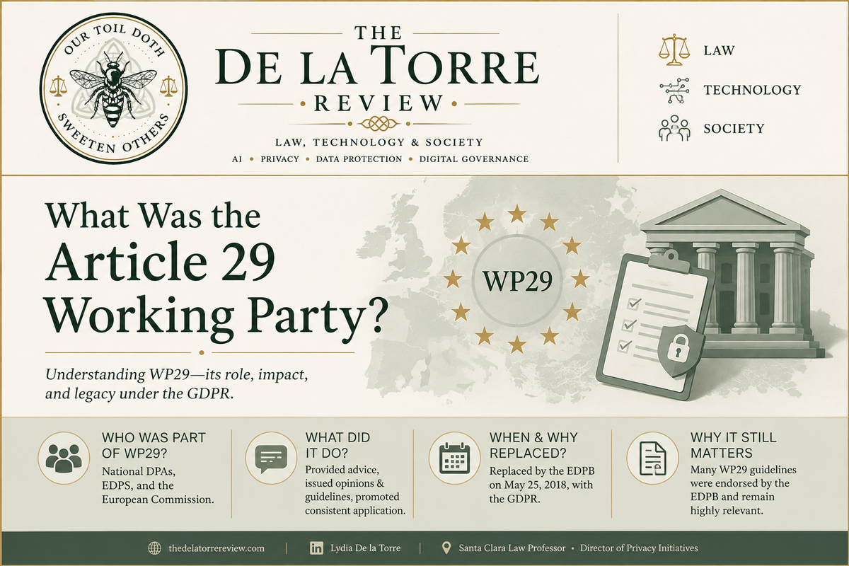 What Was the Article 29 Working Party?