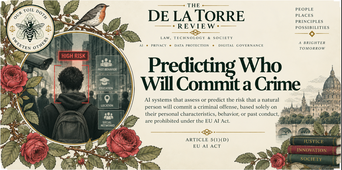 Prohibited AI Practices Under the EU AI Act: Limits on Crime Prediction