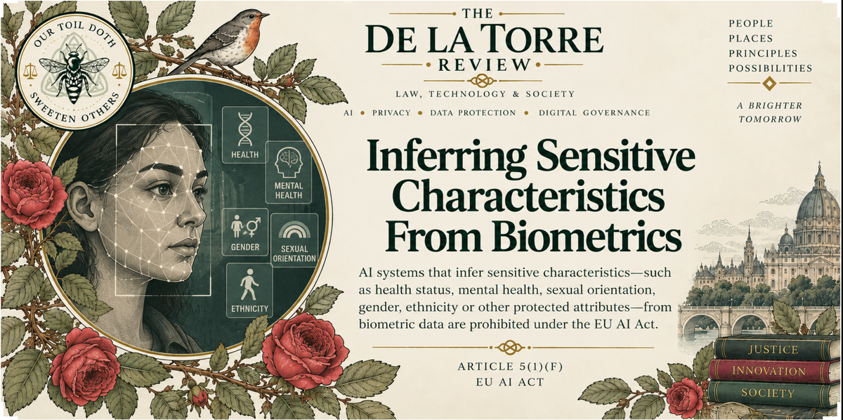 Prohibited AI Practices Under the EU AI Act: Inferring Sensitive Characteristics From Biometrics