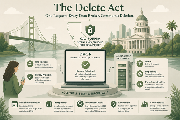 The Delete Act: California’s New Framework for Data Broker Accountability