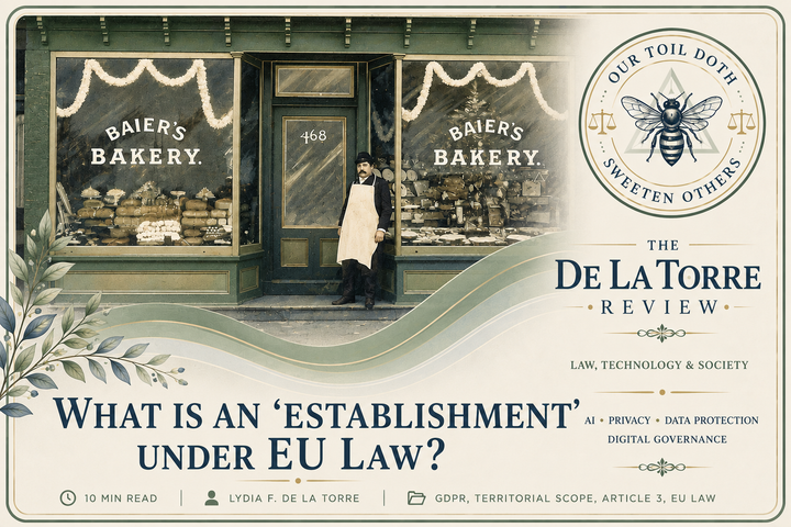 What is an ‘establishment’ under EU law?