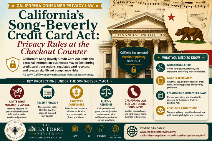 California’s Song-Beverly Credit Card Act: Privacy Rules at the Checkout Counter