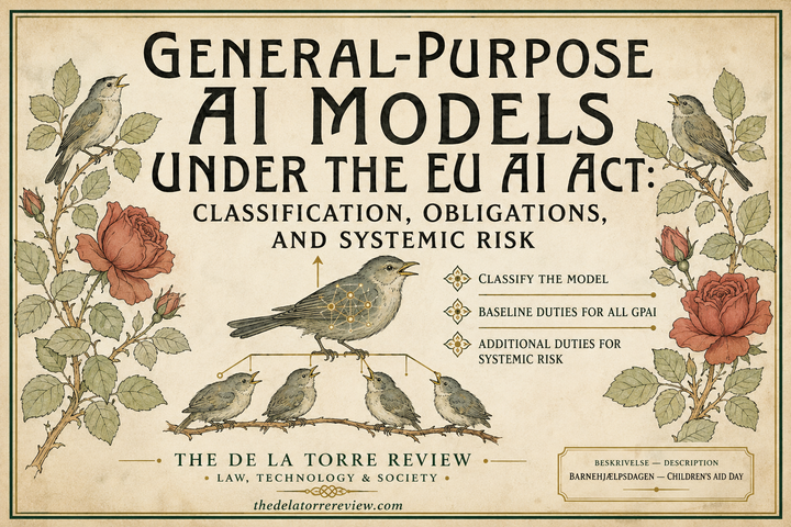 General-Purpose AI Models Under the EU AI Act: Classification, Obligations, and Systemic Risk
