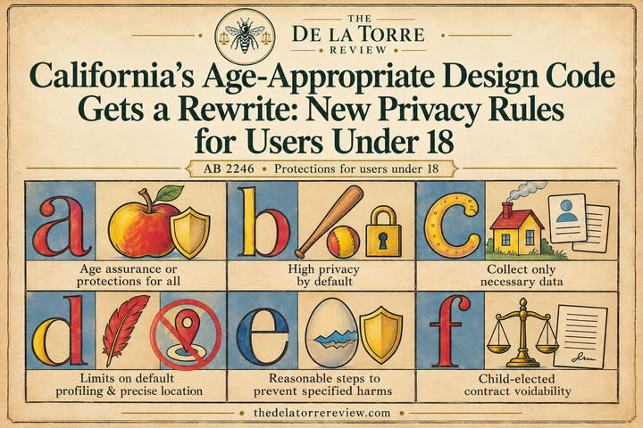 California’s Age-Appropriate Design Code Gets a Rewrite: New Privacy Rules for Users Under 18