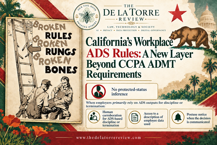 California’s Workplace ADS Rules: A New Layer Beyond CCPA ADMT Requirements
