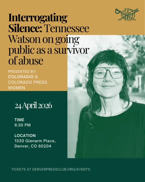Next ColoRadio: Tennessee Watson on "Silent Evidence"