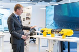 Roboneers agreed a partnership with Latvian underwater drone manufacturer SUBmerge Baltic