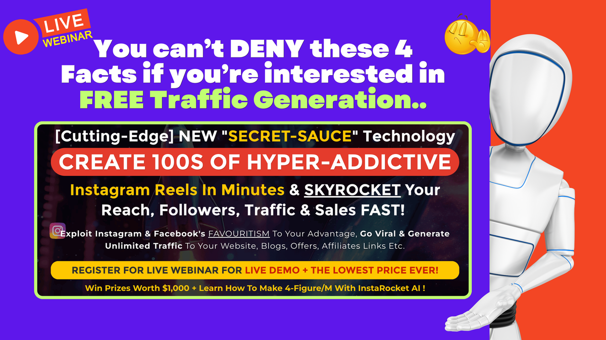 🚨You can’t DENY these 4 Facts if you’re interested in FREE Traffic Generation..