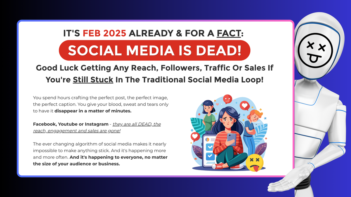 🚨SOCIAL MEDIA IS DEAD!