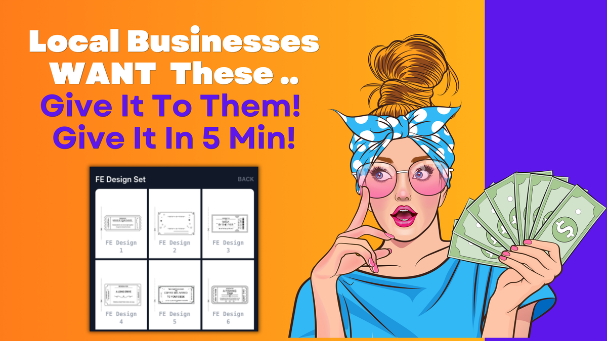 Local Businesses want "Stunning Coupon Books" - Create in 5 min 🤑