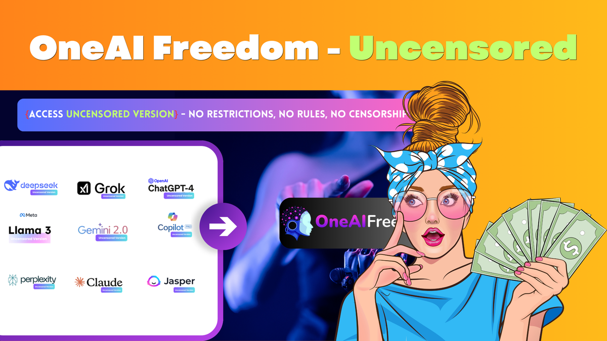 🚀 OneAi Freedom: Unrestricted AI Like Never Before!