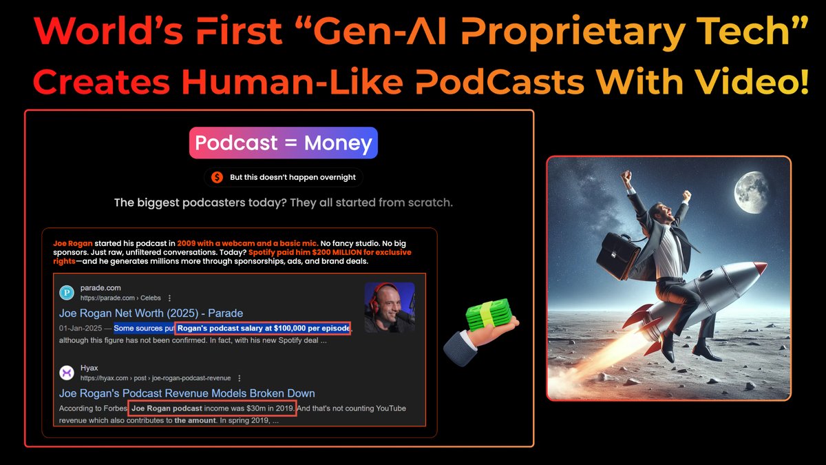 Create & Automate HQ Video Podcasts In Mins 🚀