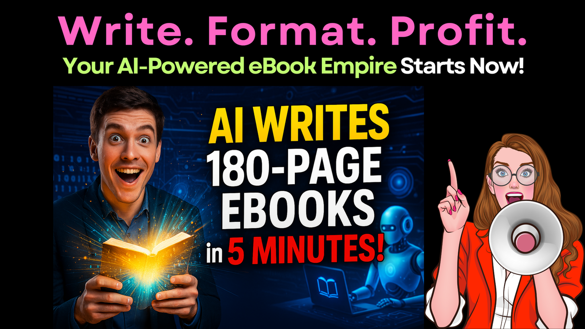 📚 Publish Full-Length eBooks in Minutes (Lifetime Deal Inside)