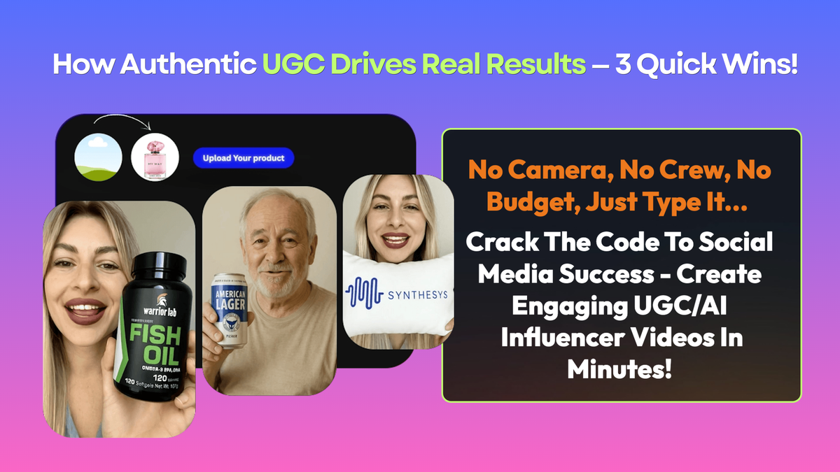 (LIVE LIVE LIVE) ⚡️ Your “AI Influencer” Awaits… (No Actors, No Gear)