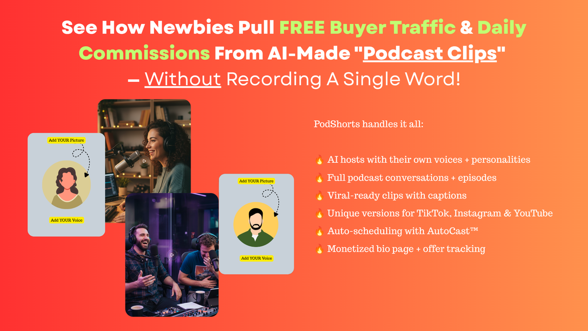 ❇️ The best podcast strategy might be… never recording a podcast.