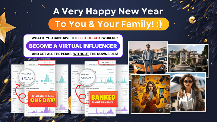 (Happy New Year) 😊 Start Your Influencer Empire This Year!