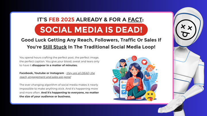 🚨SOCIAL MEDIA IS DEAD!