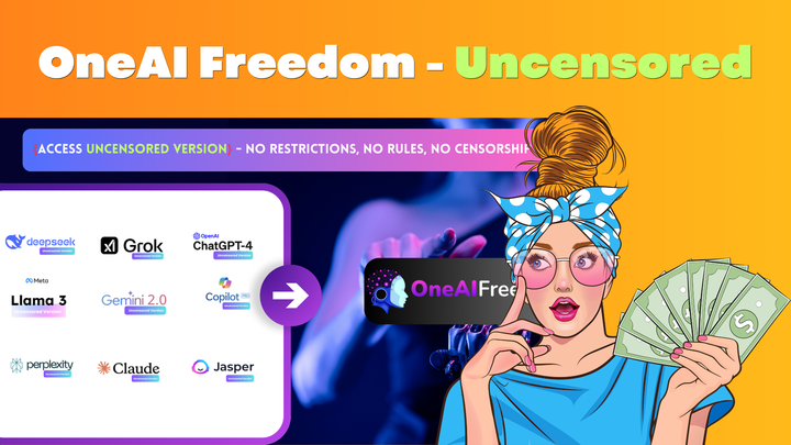 🚀 OneAi Freedom: Unrestricted AI Like Never Before!