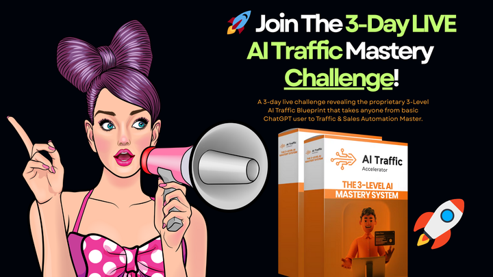 🚀 AI-Powered Traffic & Sales – No Ads, No Content, No Guesswork!