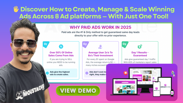 🤫 Marketing Insider: Crush 8× ROI with Advertmate AI + Exclusive Bonuses!