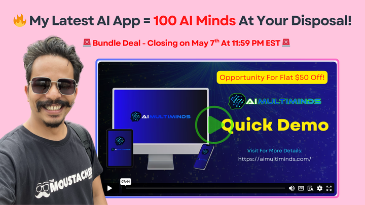 (BUNDLE) 🔥 My Latest AI App = 100+ AI Models At Your Disposal!