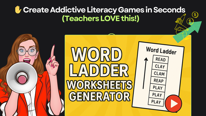 (5 Min) 🌩️⚡️ Create Addictive Literacy Games in Seconds (Teachers LOVE this!)