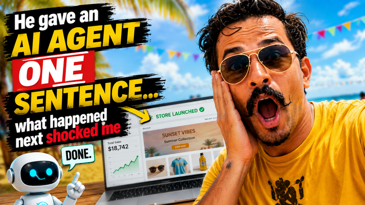 He gave an AI agent ONE sentence… what happened next shocked me 😳
