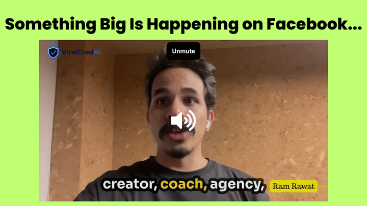 Something Big Is Happening on Facebook...