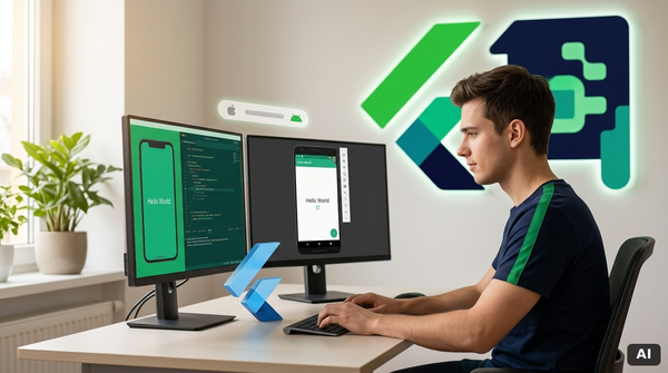 Was ist der Unterschied zwischen nativen Apps und Cross-Platform-Entwicklung mit Flutter? Definition & Praxis