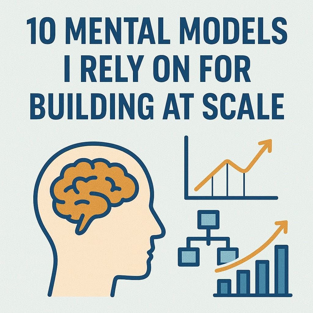 10 Mental Models I Rely On for Building at Scale