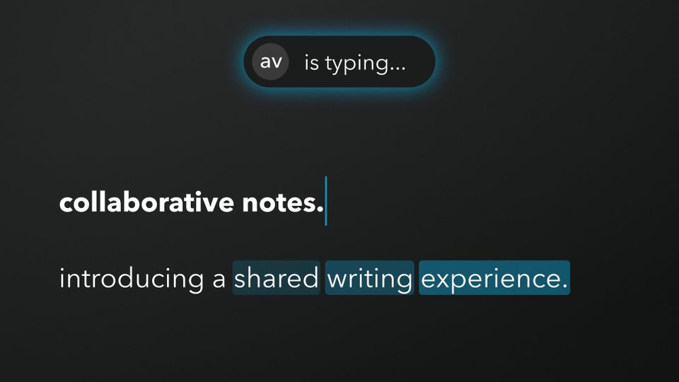 Building Collaborative Notes