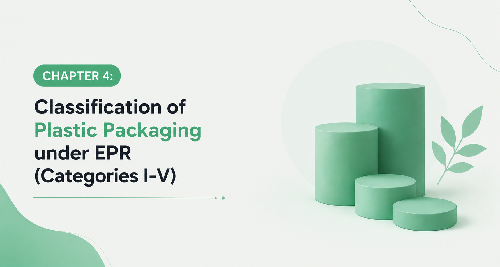 CHAPTER 4: Classification of Plastic Packaging under EPR (Categories I–V)