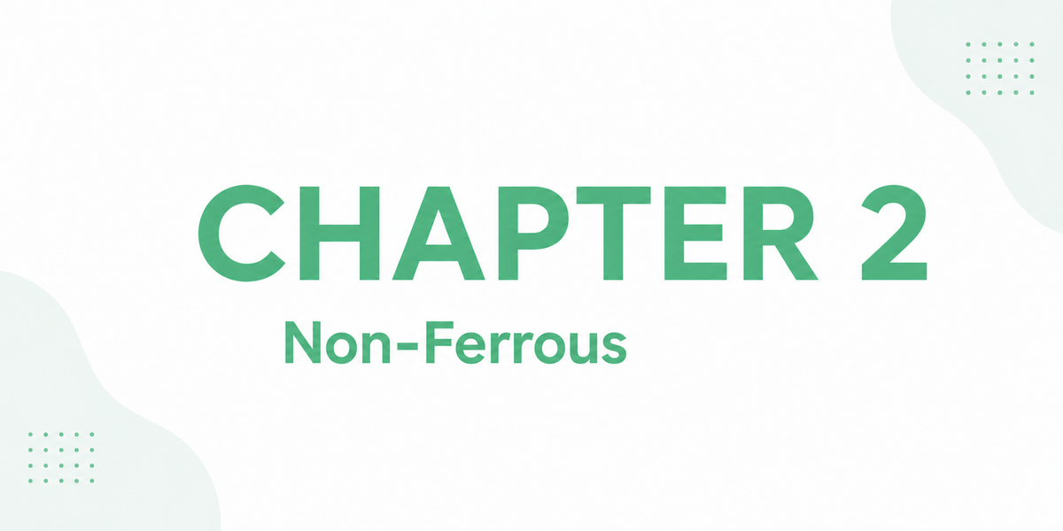Structure and Key Definitions of the EPR on Non-ferrous metals Rules