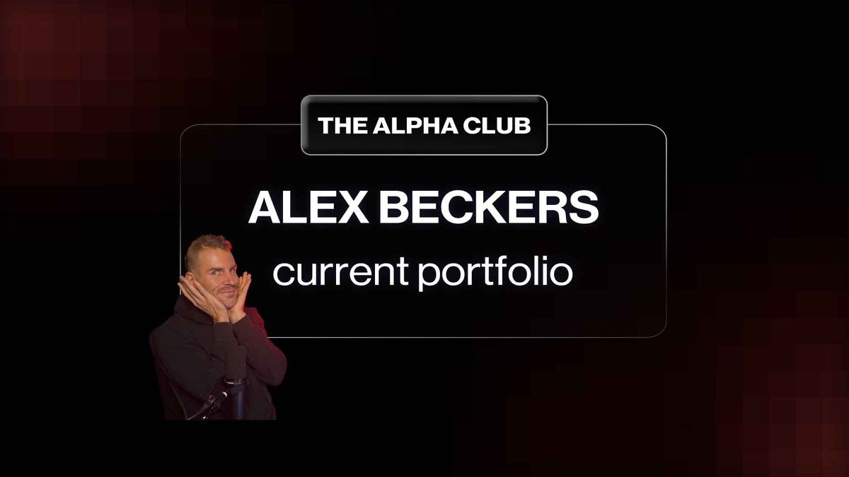 Alex Beckers Current Portfolio