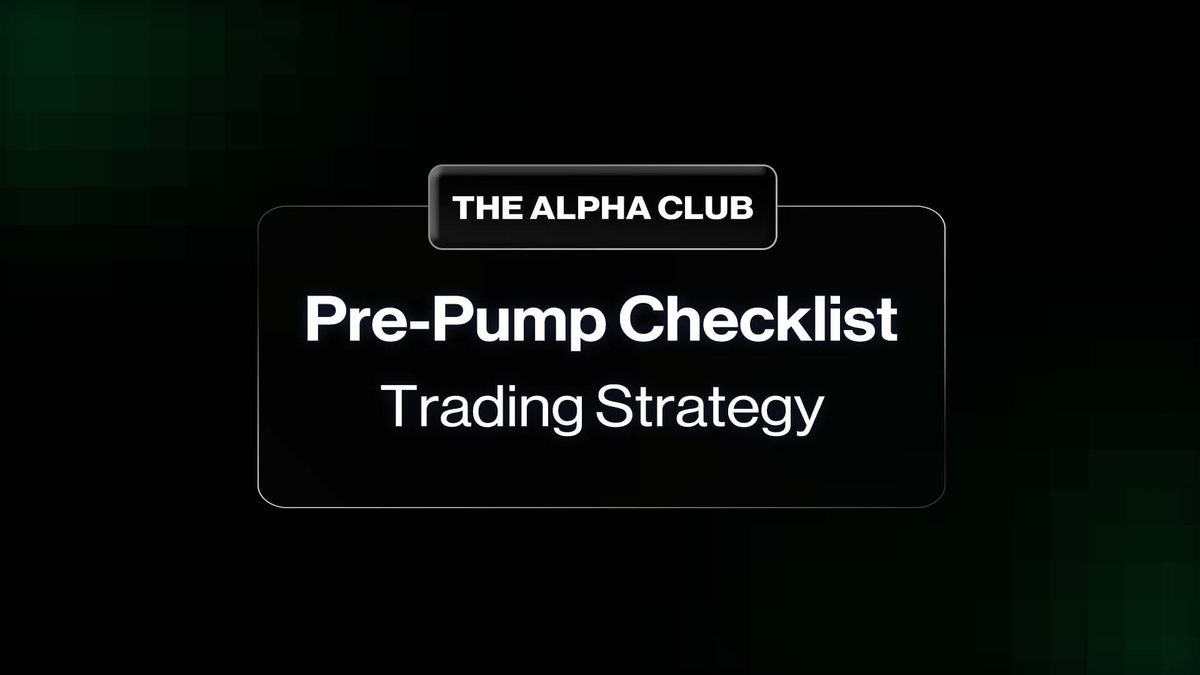 Memecoin Pre-Pump Strategy