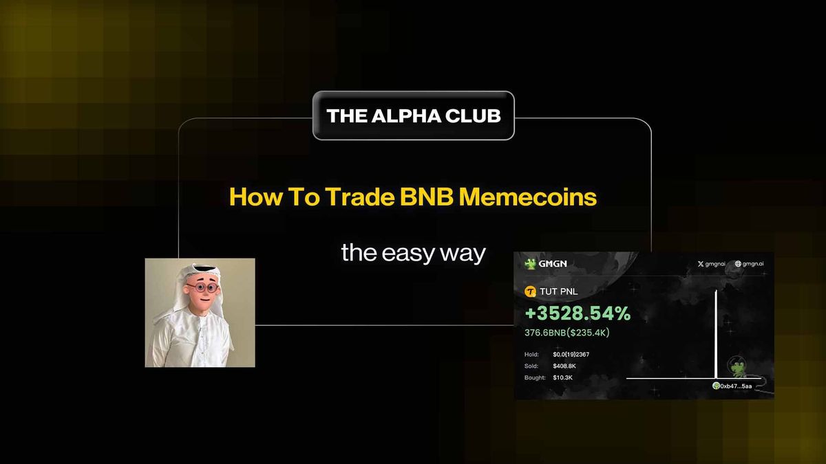How To Trade BSC Memecoins (Binance - BNB)