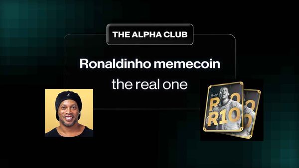 Ronaldinho Launched a memecoin $STAR10