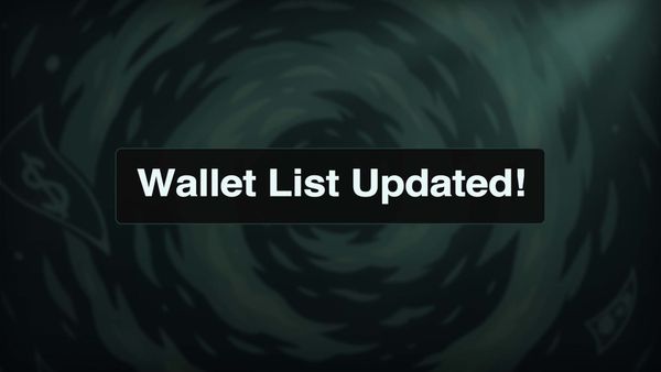 Wallet List Updated! (Insiders, KOL's, Whales)