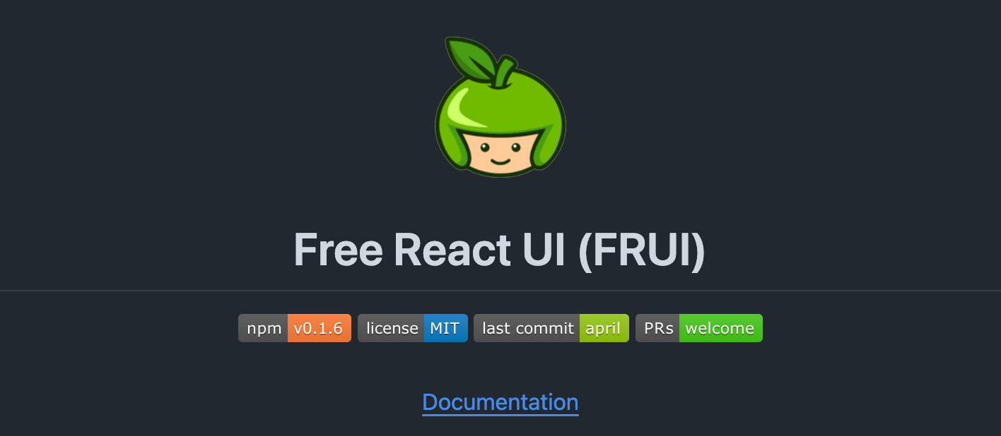 FRUI: The Minimalist React UI Component Library You've Been Waiting For