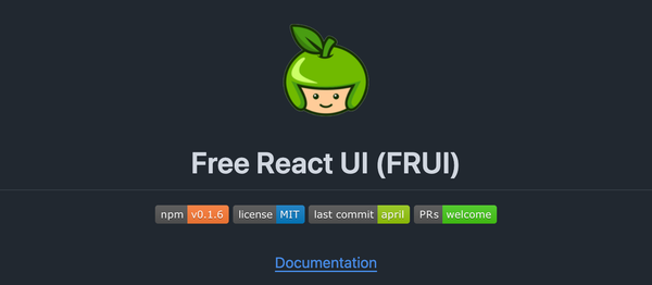 FRUI: The Minimalist React UI Component Library You've Been Waiting For