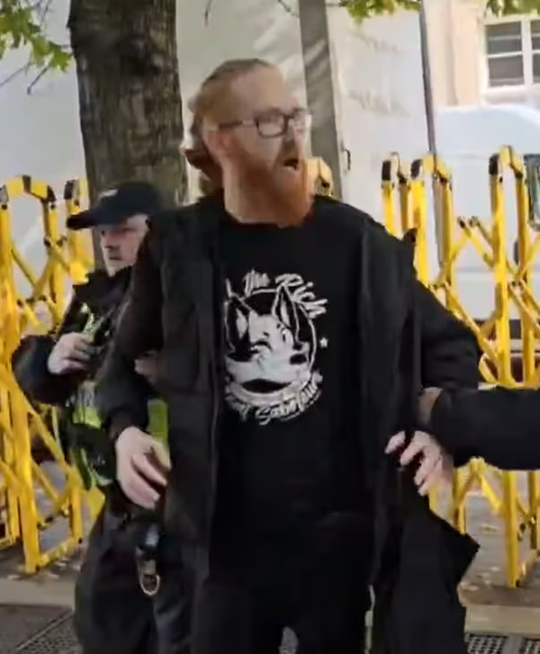 REVEALED: Man charged with assault by beating at a women’s rights protest is hunt saboteur