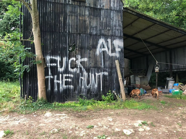 Anti-hunt vandals attack and burgle farm property