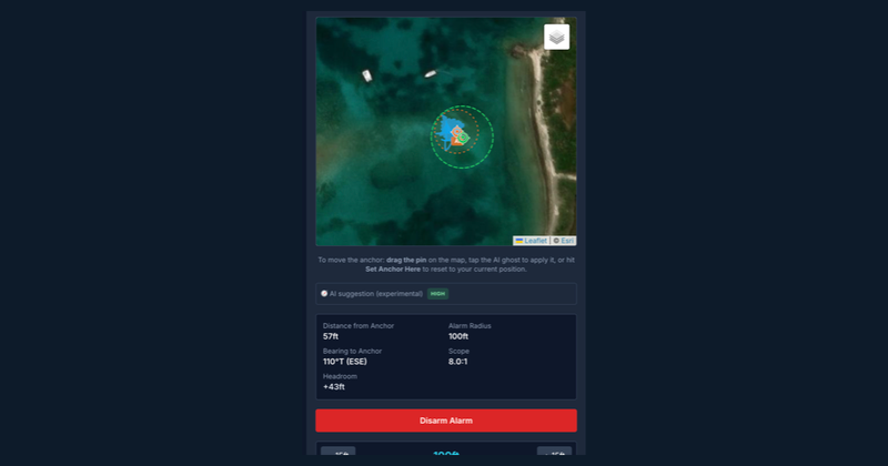 We Built a Boat Tracker — and an Anchor Alarm You Can Set From Shore