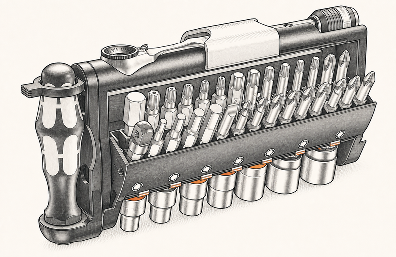 Wera Tool-Check Plus Review: Tiny Ratchet, Great Tools, Weak Case