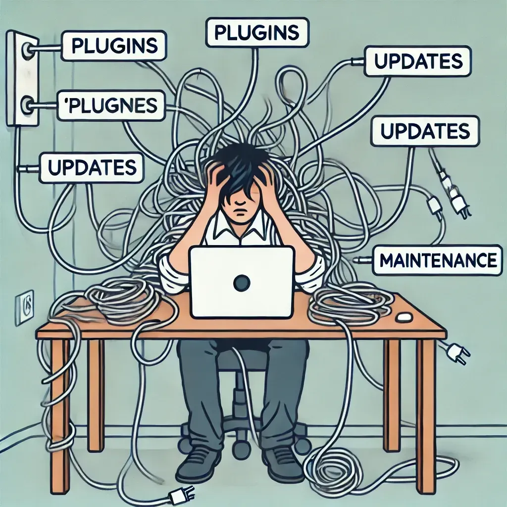 Why I (almost) never recommend Wordpress to freelancers