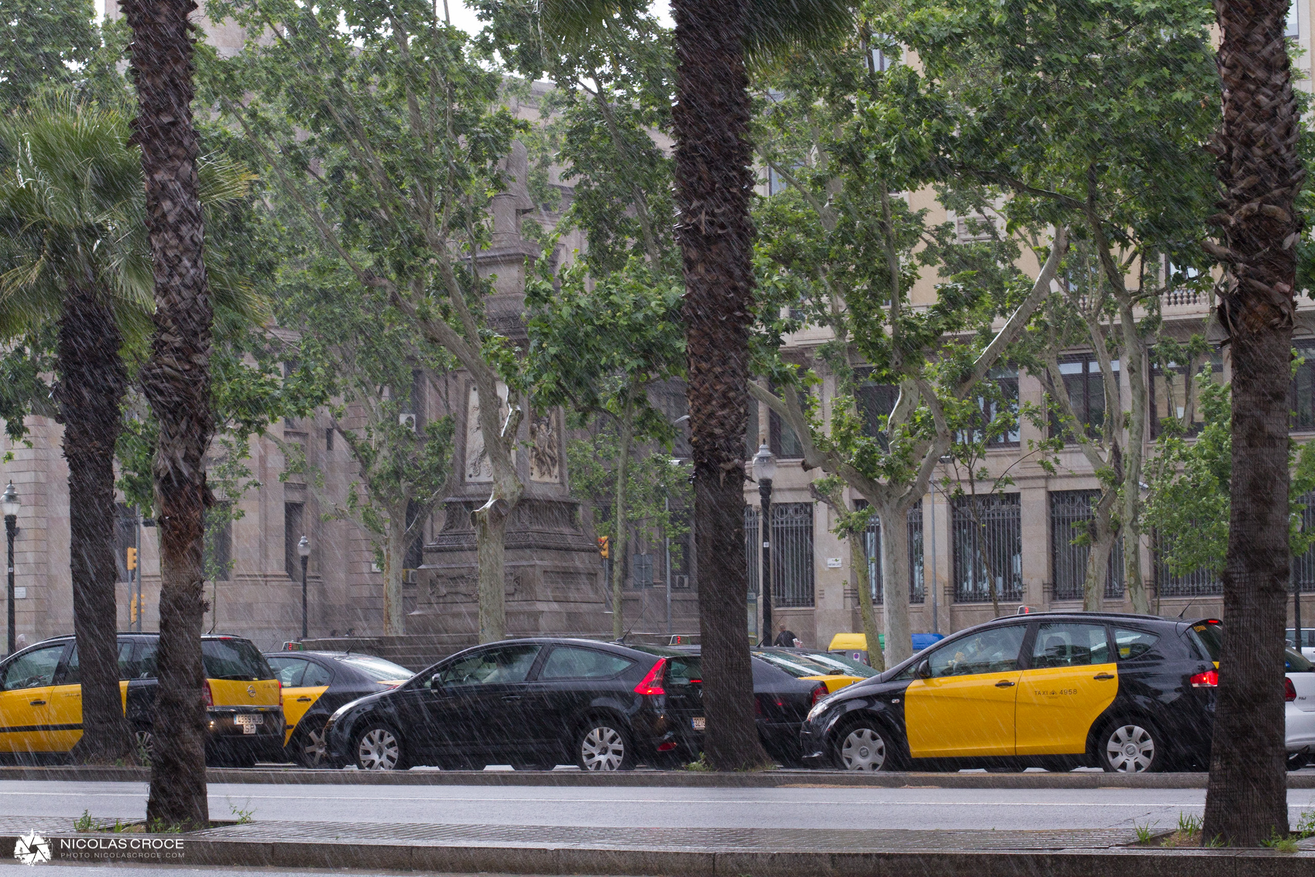 Averse à Barcelone